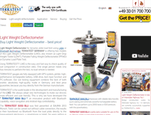 Tablet Screenshot of light-weight-deflectometer.com